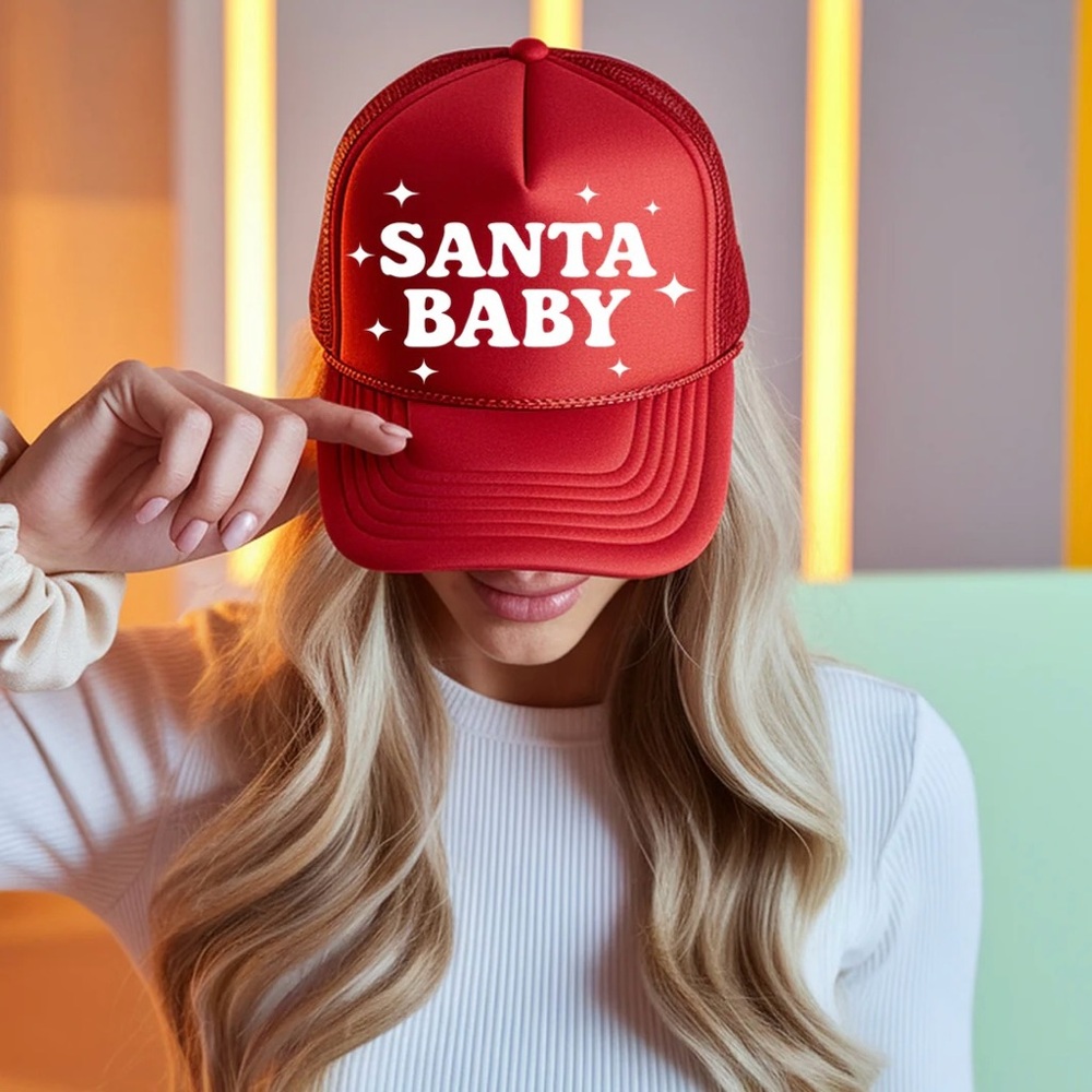Santa Baby Trucker Hat